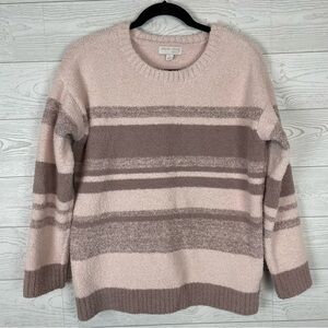 Barefoot Dreams Cozychic Lite Blush Sweater Size Small